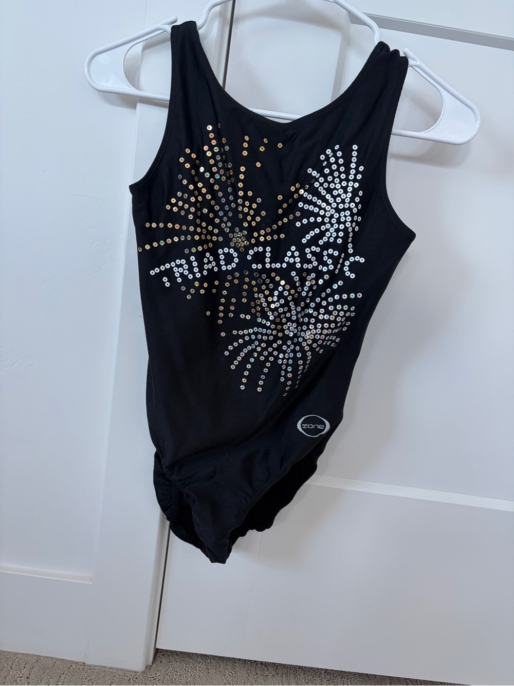 Triad Classic Black & Gold Kids Leotard